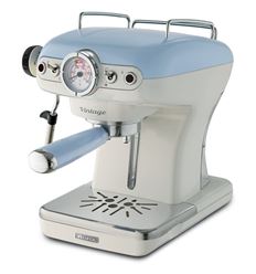 CAFETERA EXPRESS ARIETE 1389/15 VINTAGE AZUL