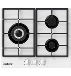 PLACA GAS CORBERO CPCGM3F3122W 3F 60CM BLANCO - CPCGM3F3122W