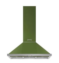 CAMPANA SMEG KPF9OG 90CM 815M3/H VERDE A+ - KPF9OG