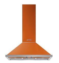 CAMPANA SMEG KPF9OR 90CM 815M3/H NARANJA A+