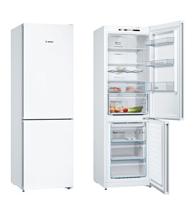 Frigorifico combi Bosch 186 x 60 cm blanco No Frost KGN36VLEA