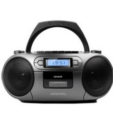 RADIO CD AIWA BBTC550MG GRIS CASSETTE BLUETOOTH