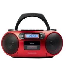 RADIO CD AIWA BBTC550RD ROJO CASSETTE BLUETOOTH - BBTC550RD