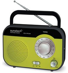 RADIO PORTATIL SUNSTECH RPS560GN VERDE - RPS560GN