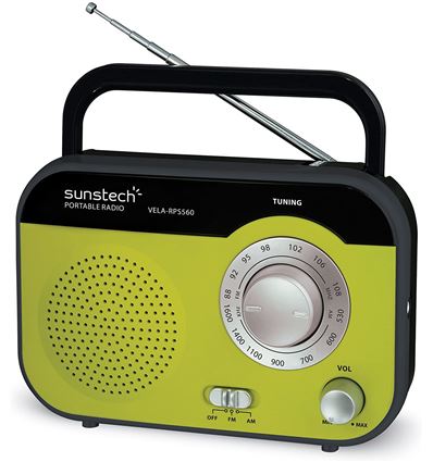 RADIO SUNSTECH RPS560GN VERDE - RPS560GN