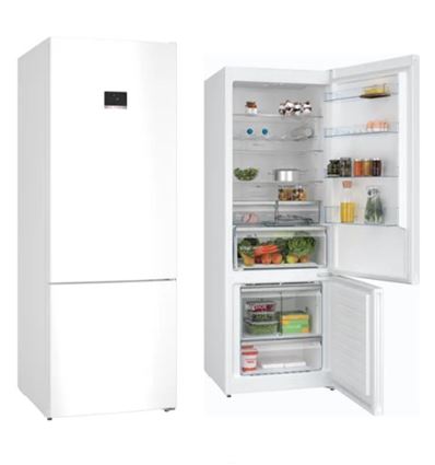 ▻ Frigorífico Combi Bosch KGN56XWEA Blanco, 193 x 70cm, Serie 4, Capacidad XXL, Clase E