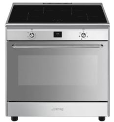 COCINA INDUCCION SMEG CG90IXT9 90X60 4F INOX A - CG90IXT9