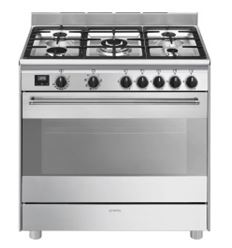 COCINA GAS SEMG BG91X2 90CM INOX A