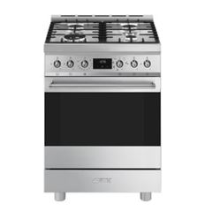 Vitrokitchen CB55IB - Cocina Gas Butano 4 Fuegos 85 x 50cm Inox