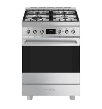 COCINA GAS SMEG C6GMX2 60CM A INOX - C6GMX2