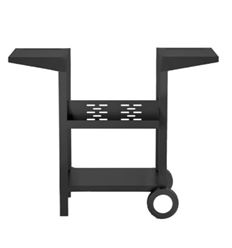 CARRO PLANCHA VITROKITCHEN PGT225N NEGRO - PGT225N