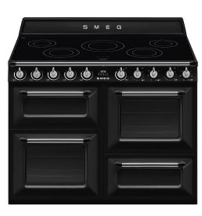 COCINA INDUCCION SMEG TR4110IP2 NEGRA 110X60 A - TR4110IBL2