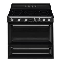 COCINA INDUCCION SMEG TR90IP2 90CM NEGRA A - TR90IBL2