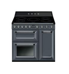 COCINA INDUCCION SMEG TR93IP2 GRIS 90CM A