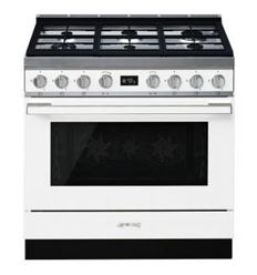 COCINA GAS SMEG CPF9GMWH 90X60CM 6F BLANCO A+ - CPF9GMWHH
