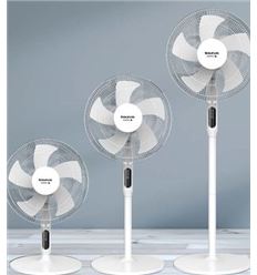 VENTILADOR PIE TAURUS ICE BRISE 3 EN 1 50W 40CM - 947265