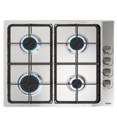 PLACA GAS TEKA E/60.3 40 LL 60CM BUT. INOX - 112620030