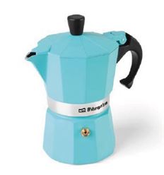 CAFETERA ORBEGOZO KFV 345 3 TAZAS AZUL - KFV345