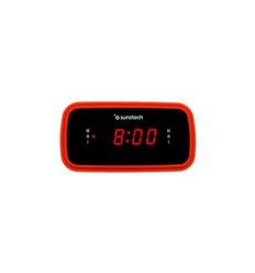 RADIO RELOJ SUSNTECH FRD60RD ROJO