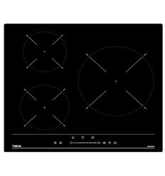 Placa Induccion Teka IZC63320BK Zona Paellera XL 32 cm 