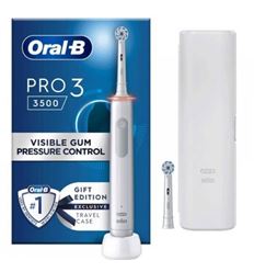 CEPILLO DENTAL ORALB PRO 3 3500 BLANCO + ESTUCHE - PRO33500