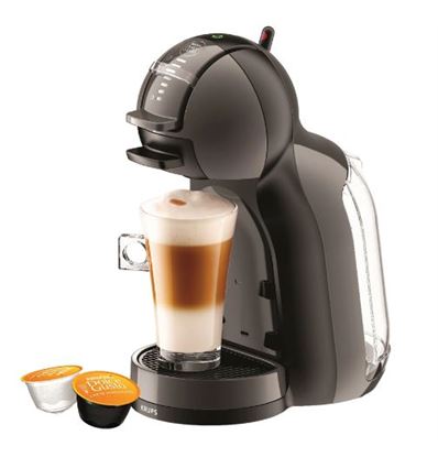 Máquina de café expreso y capuccino automática de 2 grupos negra