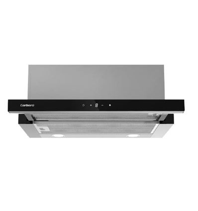 CAMPANA CORBERO 90 ANETO960X 621M3/H INOX&NEGRO A - ANETO960X