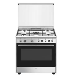 COCINA GAS SMEG CX91GM 90X60 5F INOX A - CX91GM