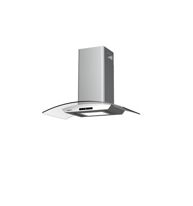CAMPANA CORBERO 90 FUJI975XGLAS 720M3H A INOX - FUJI975XGLASS
