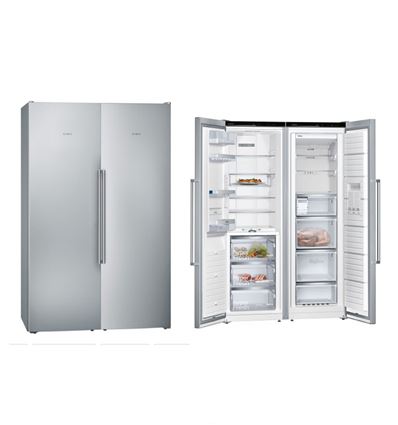 SIDE BY SIDE SIEMENS KA95FPIDP NF 186X120 INOX D - KA95FPIDP