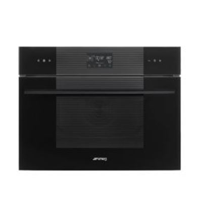 HORNO VAPOR SMEG SO4102S3B3 45CM NEGRO A++ - SO4102S3B3