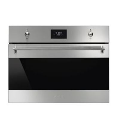 HORNO MICROONDAS SMEG SO4301M0X 45CM INOX - SO4301M0X