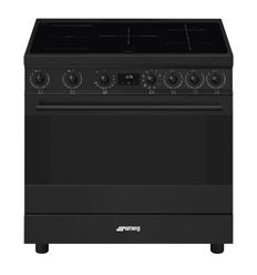 COCINA INDUCCION SMEG C9IMN2 90 CM NEGRO A - C9IMN2