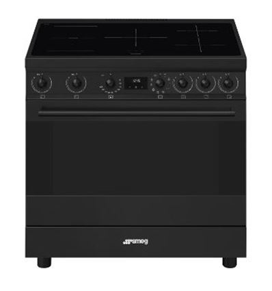 COCINA INDUCCION SMEG C9IMN2 90 CM NEGRO A - C9IMN2