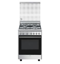 COCINA GAS SMEG CX61GM 60CM 4 ZONAS NAT. A - CX61GM