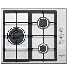 Encimera Vitrokitchen EN636LIB 3F butano inox