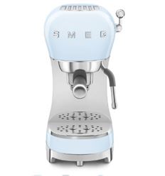 CAFETERA EXPRESS SMEG ECF02PBEU AZUL PASTEL