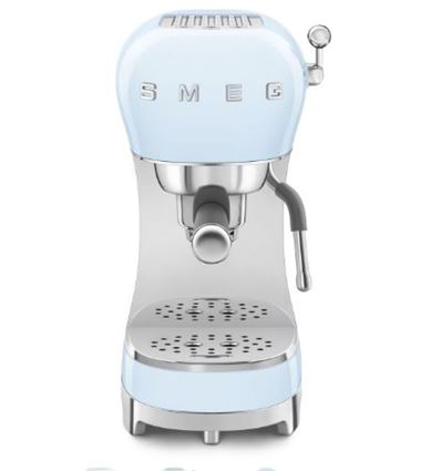 CAFETERA EXPRESS SMEG ECF02PBEU AZUL PASTEL - ECF02PBEU