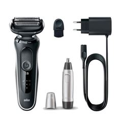 AFEITADORA BRAUN 51-W1000S + CORTAPELOS EN10