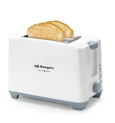 TOSTADOR ORBEGOZO TO3020 2 RANURAS BLANCO - TO3020