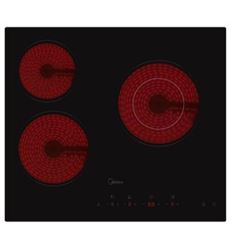 VITRO MIDEA MCH520T239K0 60CM 3 ZONAS 5200W - 17600052