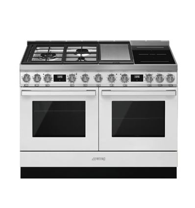 COCINA MIXTA SMEG CPF120IGMPWH 120X60CM BLANCO A+ - CPF120IGMPWH