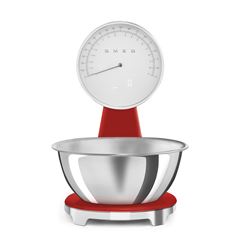 BASCULA DE COCINA SMEG KSF01RDWW ROJO BRILLANTE