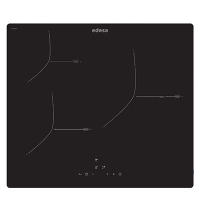 INDUCCION EDESA EIT-6328 R 60CM 3 ZONAS - 922272085
