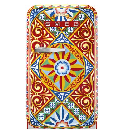 FRIGO TABLE TOP SMEG FAB5RDGC6 73X40CM CARRETTO C - FAB5RDGC6