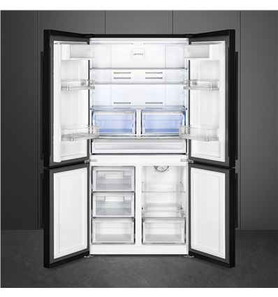 SIDE BY SIDE SMEG FQ60NDE 182X91CM NEGRO E - FQ60NDE