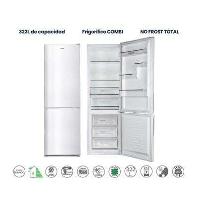 COMBI INFINITON FGC340C85WEM NF 186X60 E - FGC-340C85WEM