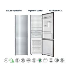 COMBI INFINITON FGC-340C85XEM 186X60CM INOX E - FGC-340C85XEM