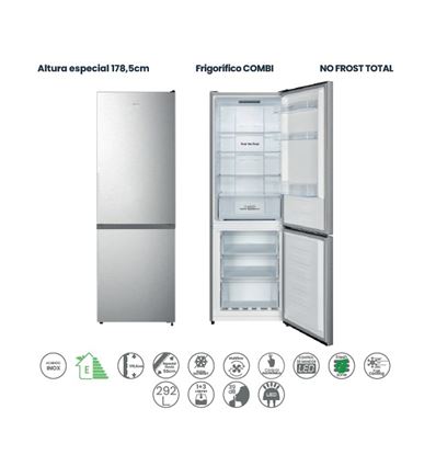COMBI INFINITON FGC292C79XEY NF 178,5X59,5 E INOX - FGC-292C79XEY