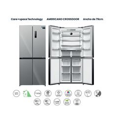 SIDE BY SIDE INFINITON AMCB415CD82XET NF 183X78 EX - AMCB-415CD82XET